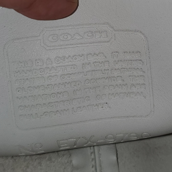 Vintage coach legacy  crossbody leather bag - Picture 8 of 10